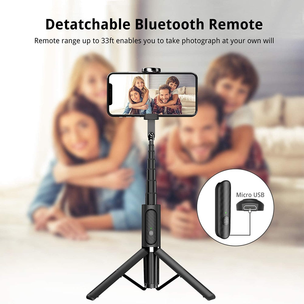 3 in 1 Mini Selfie Stick Tripod